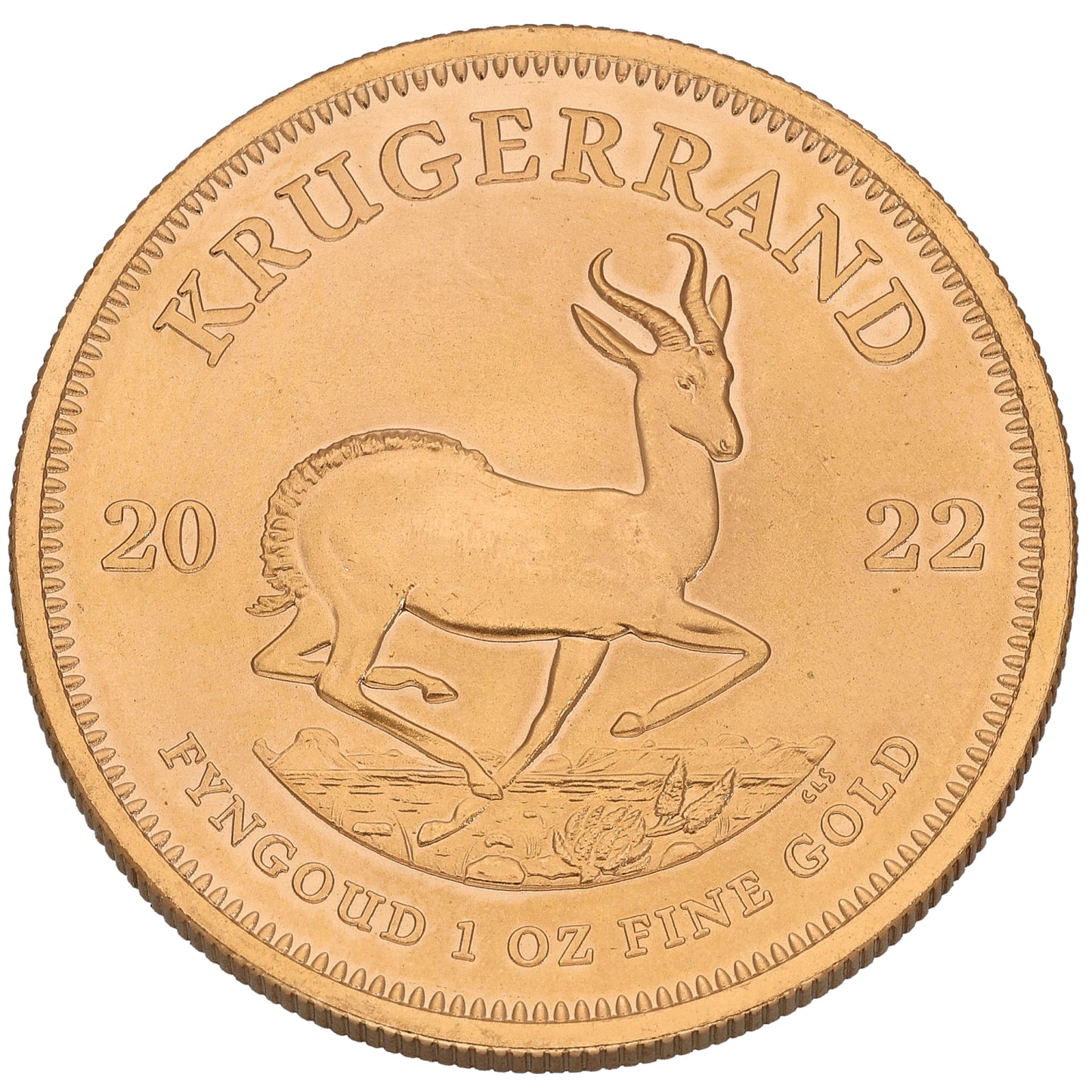 22ct Gold 1 OZ Krugerrand Coin 2022