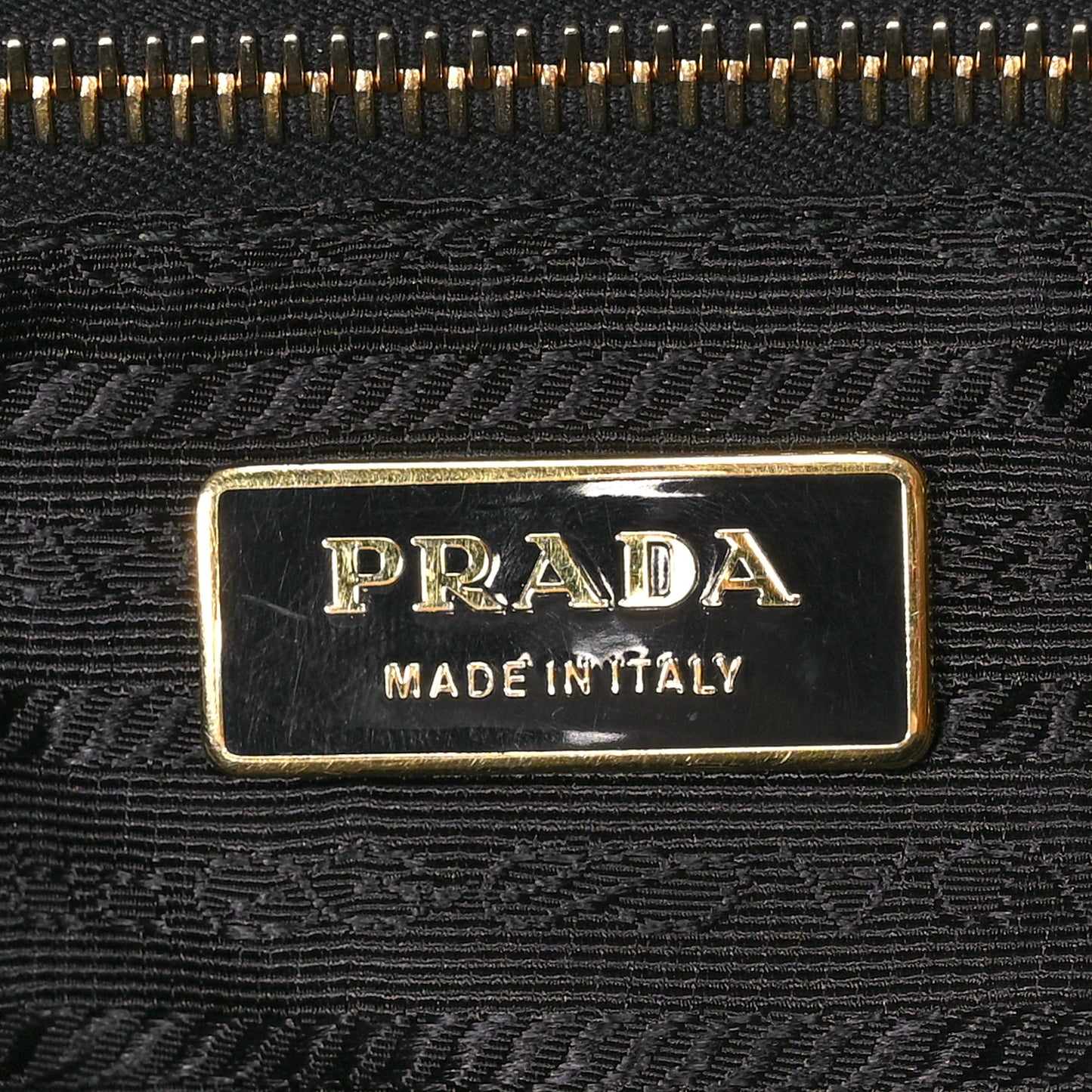 Prada B1843M Tessuto Nylon Bag - Black
