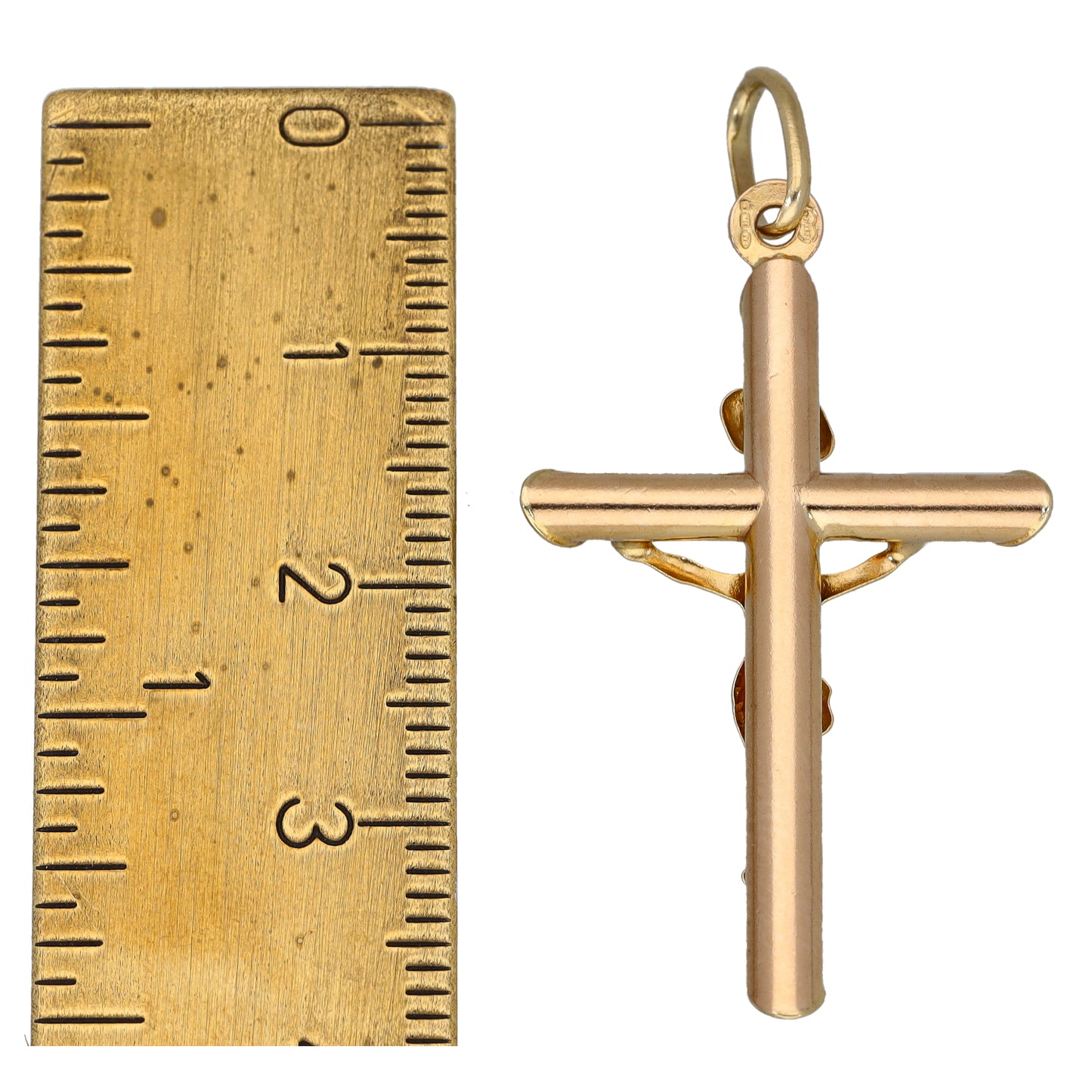 9ct Gold Crucifix Pendant