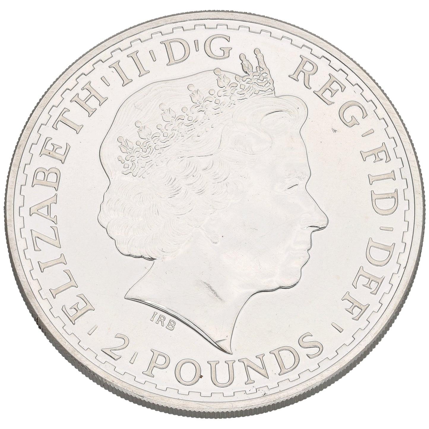 Fine Silver Queen Elizabeth II 1 OZ Britannia Coin 2013