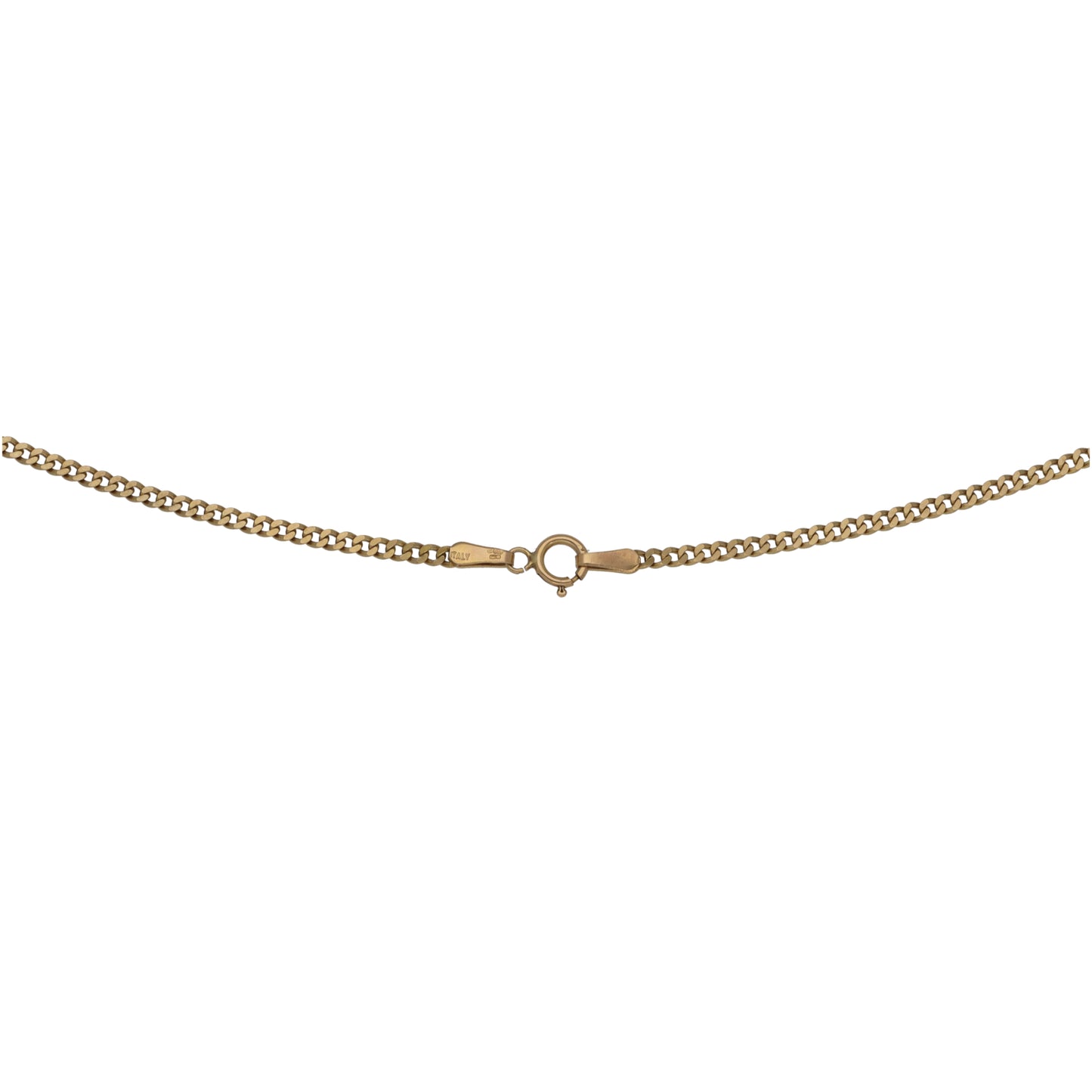 9ct Gold Curb Chain 20"