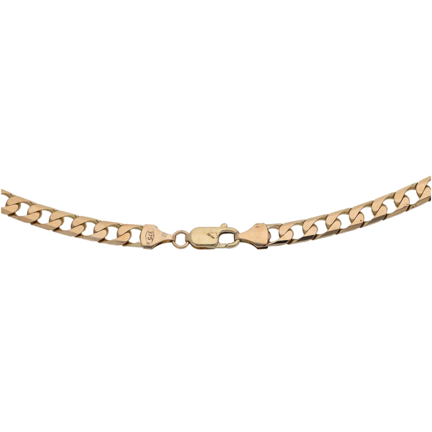 9ct Gold Curb Chain 20"