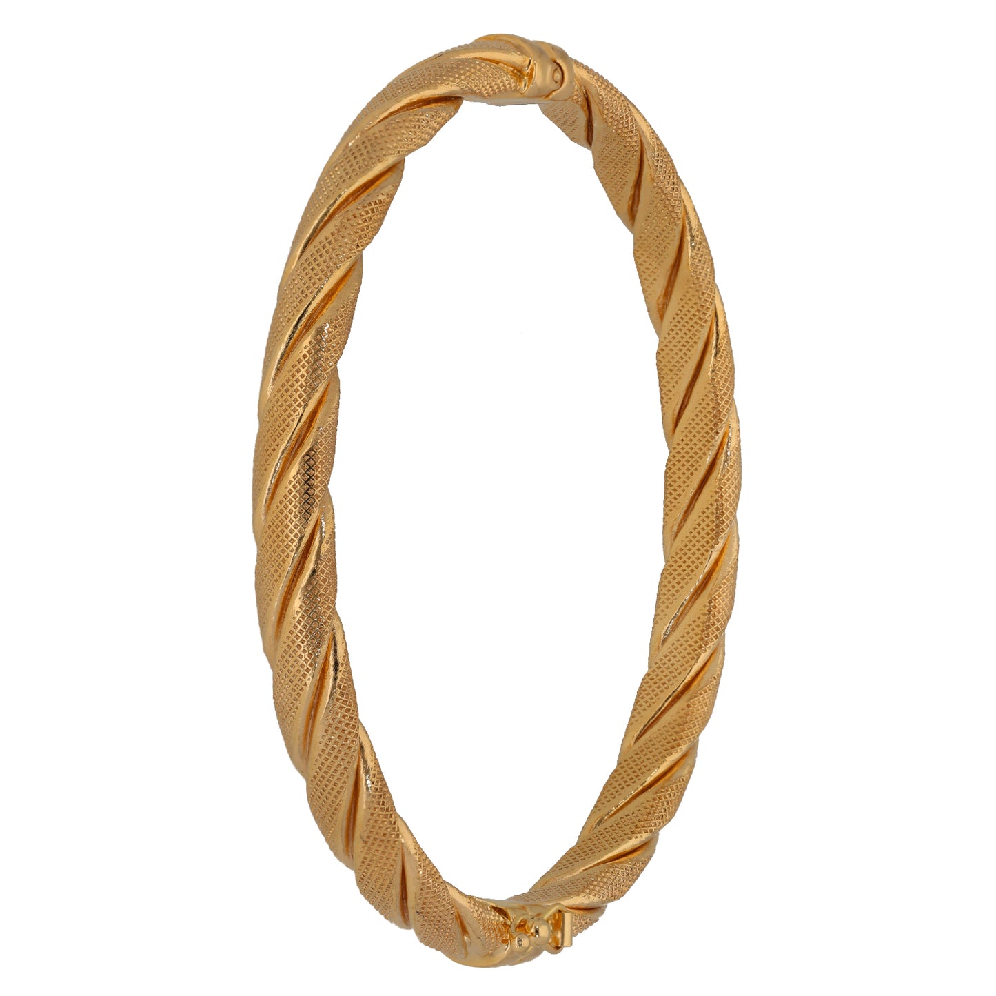 9ct Gold Hinged/Clasp Bangle