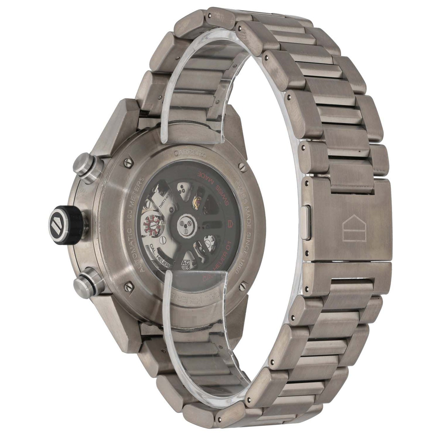 Tag Heuer Carrera CAR2A8A 43mm Titanium Watch