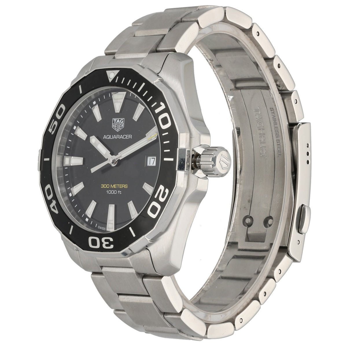Tag Heuer Aquaracer WAY101A 43mm Stainless Steel Watch