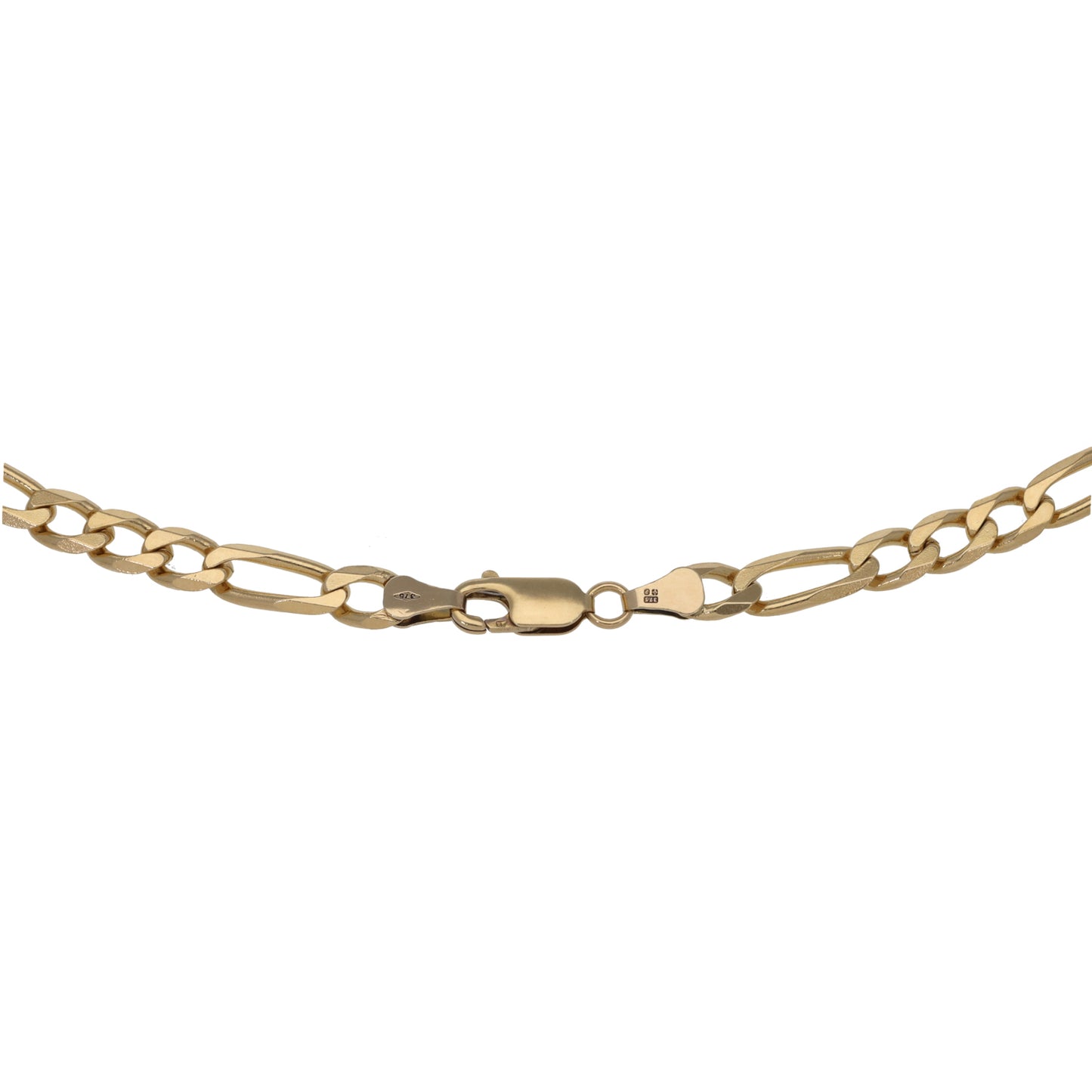 9ct Gold Figaro Chain 22"