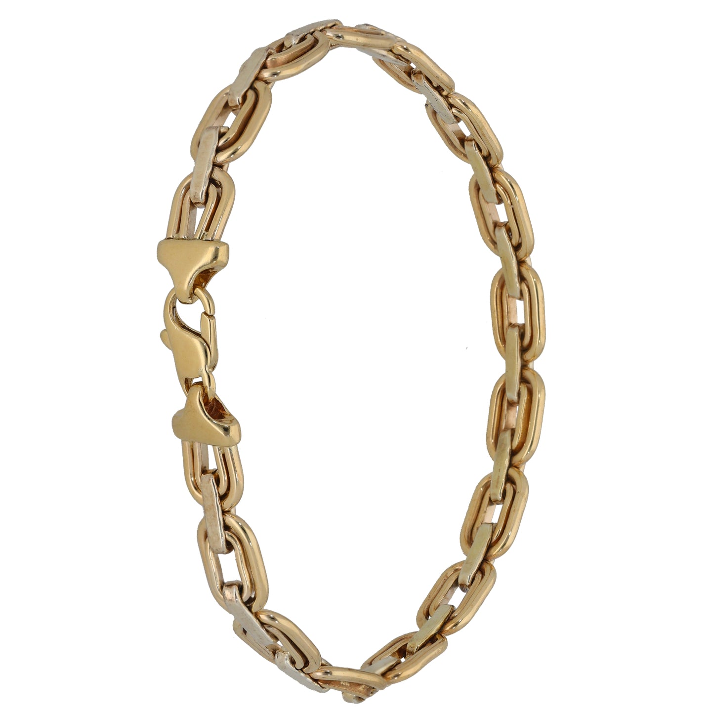 9ct Bi-Colour Gold Alternative Bracelet