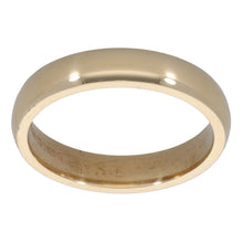 Load image into Gallery viewer, 9ct Gold Plain Wedding Ring Size N
