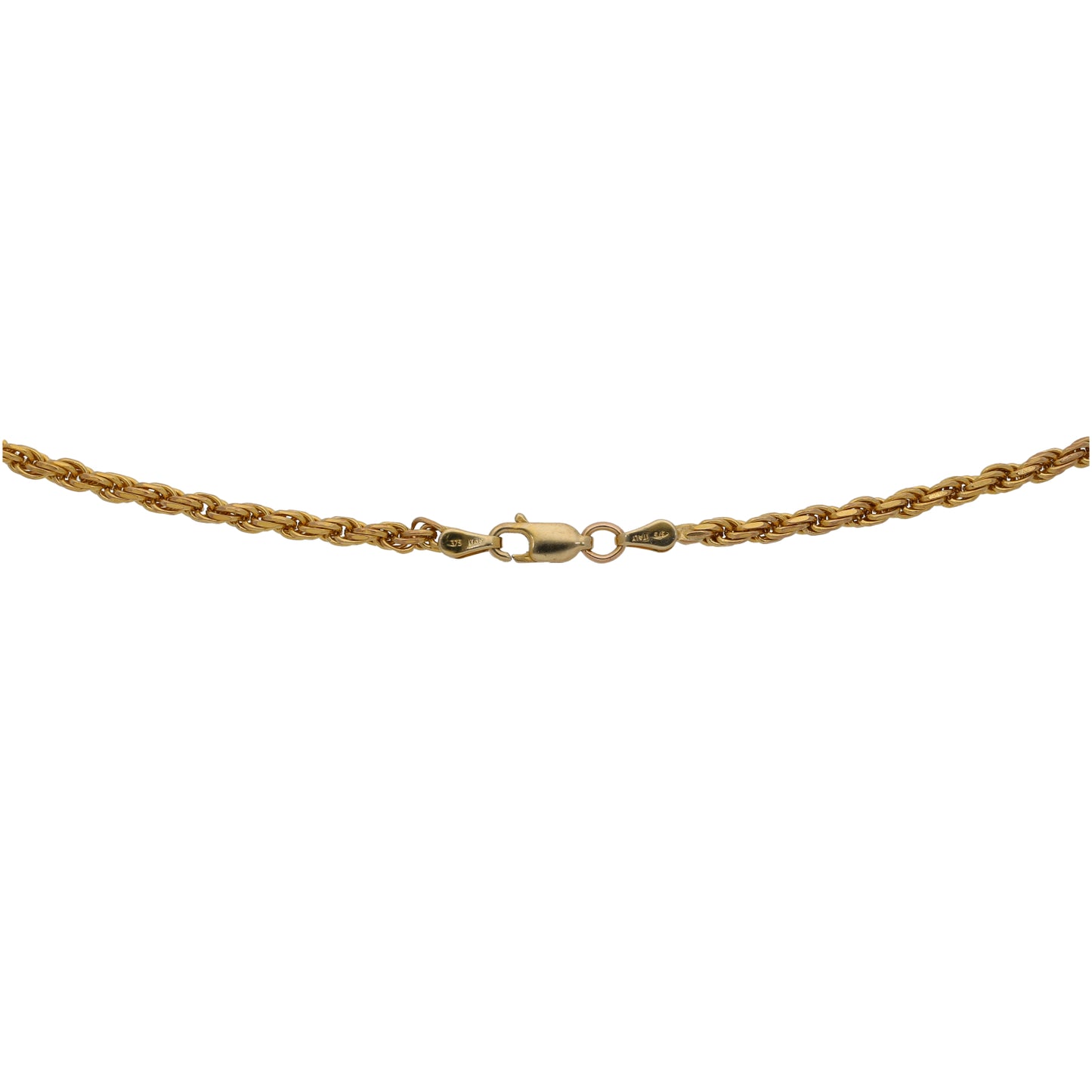 9ct Gold Rope Chain 22"
