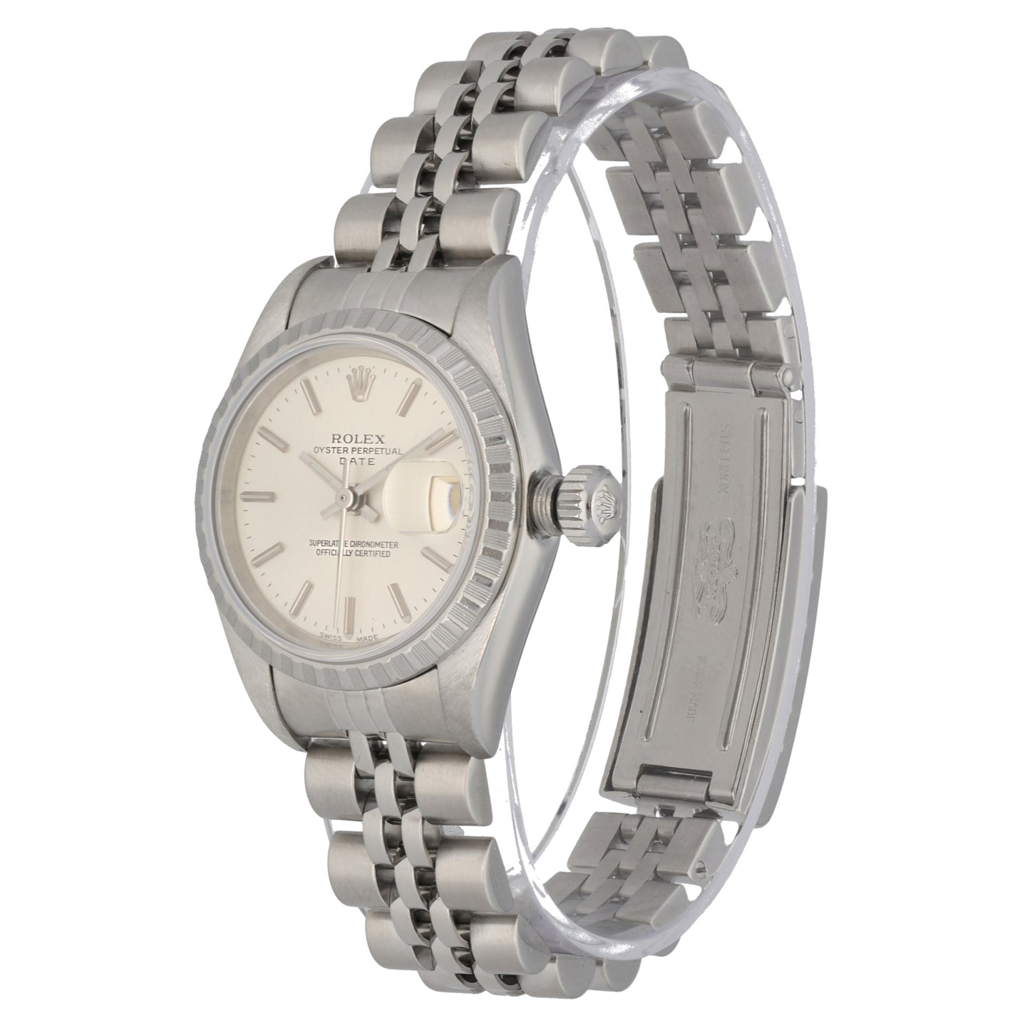 Rolex Date 79240 26mm Stainless Steel Watch