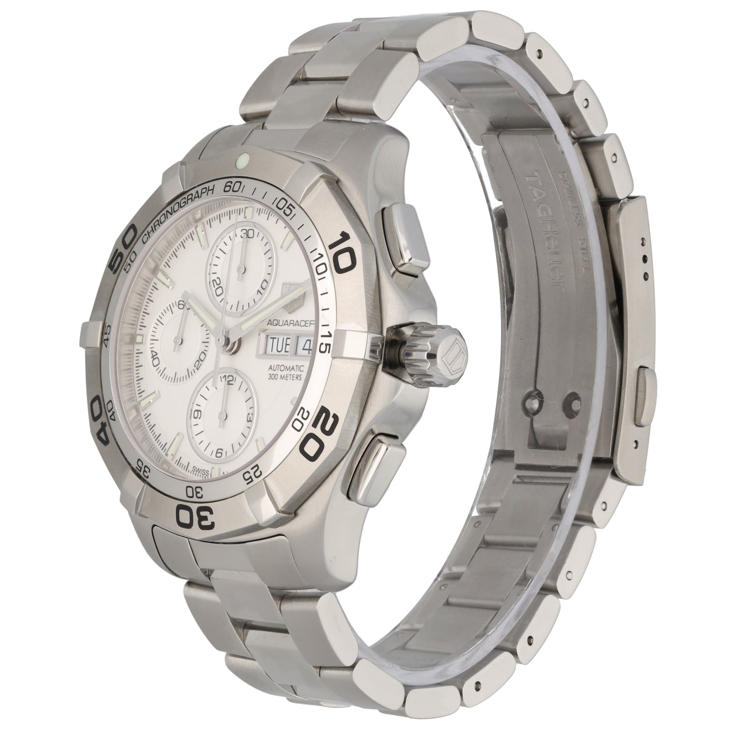 Tag Heuer Aquaracer CAF2011 43mm Stainless Steel Watch