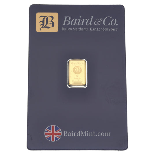 24ct 1g Gold Bar