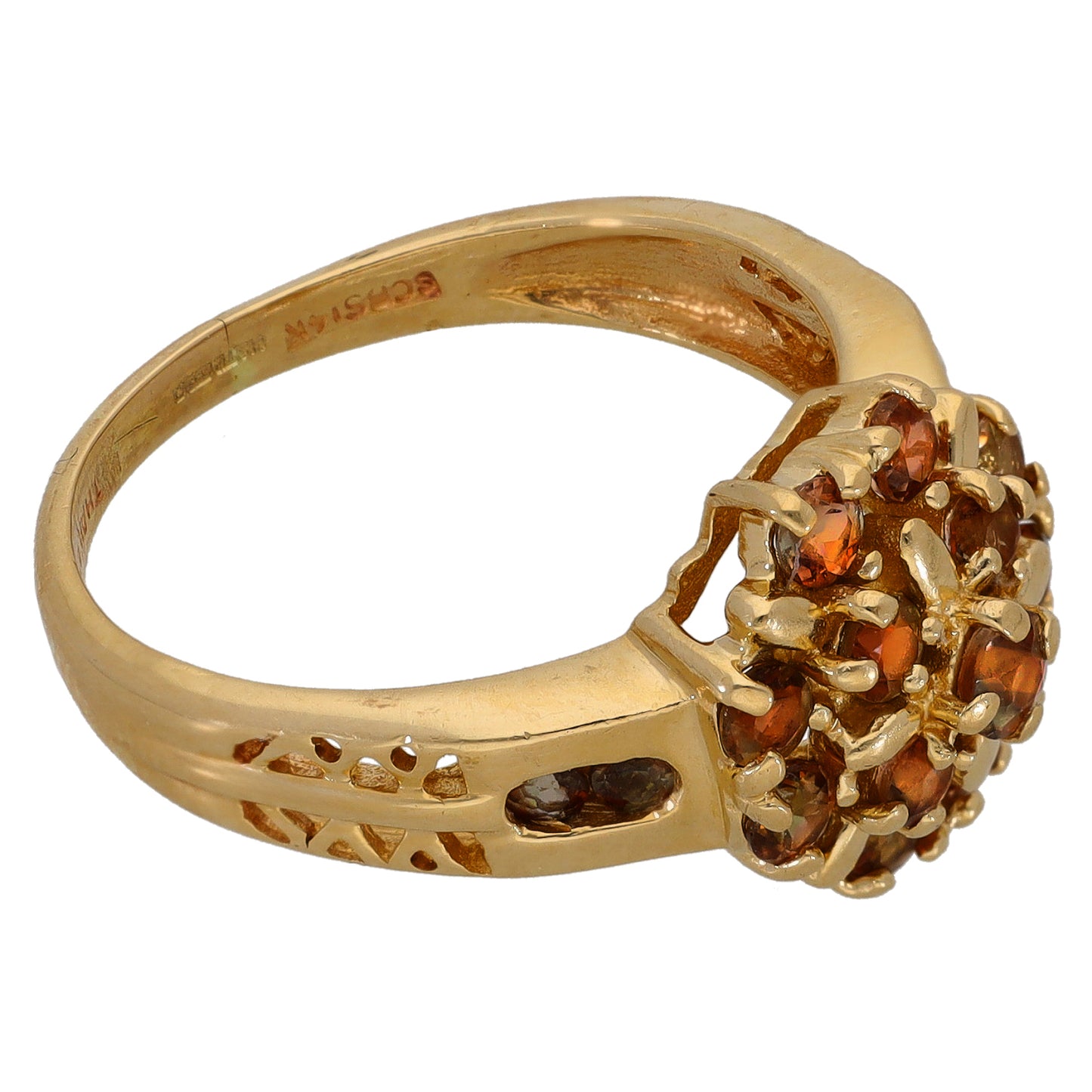 14ct Gold Andalusite Dress/Cocktail Ring Size P