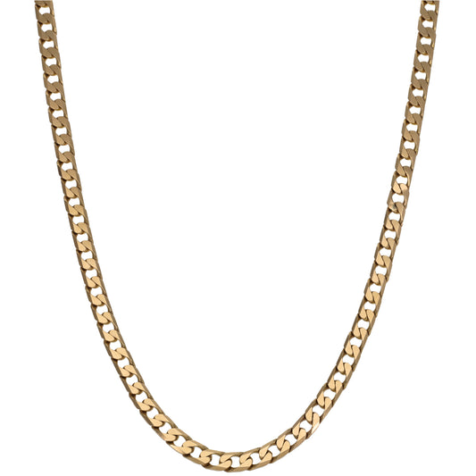 9ct Gold Curb Chain 20"