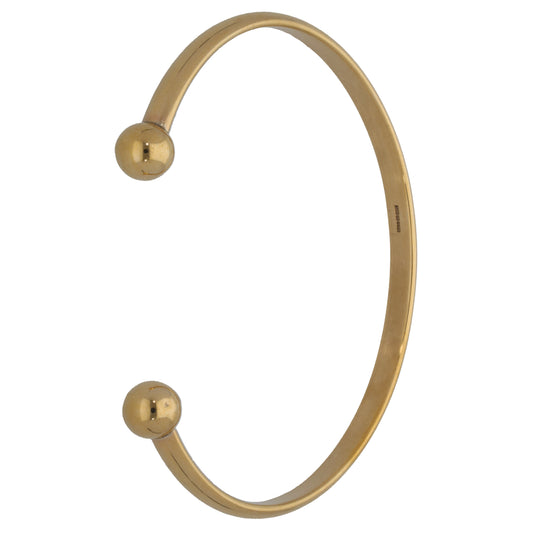 9ct Gold Torque Bangle