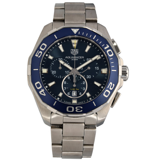 Tag Heuer Aquaracer CAY111B 43mm Stainless Steel Watch