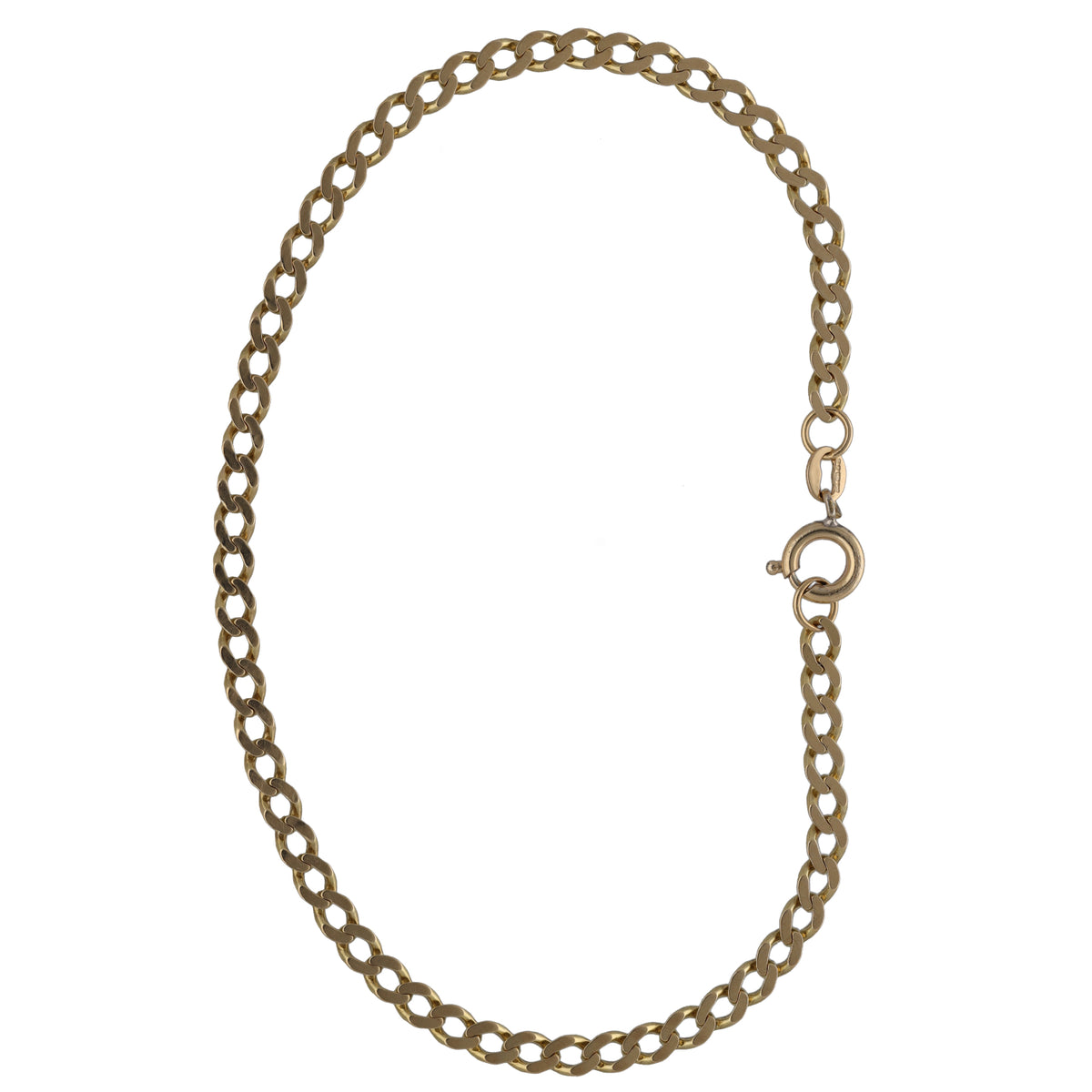 9ct Gold Curb Bracelet