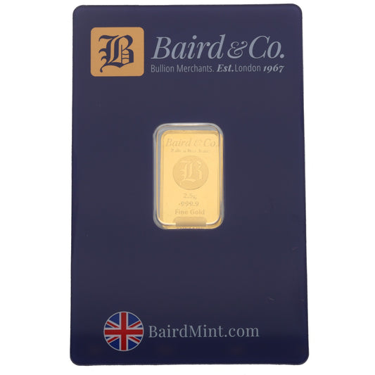24ct 2.5g Gold Bar