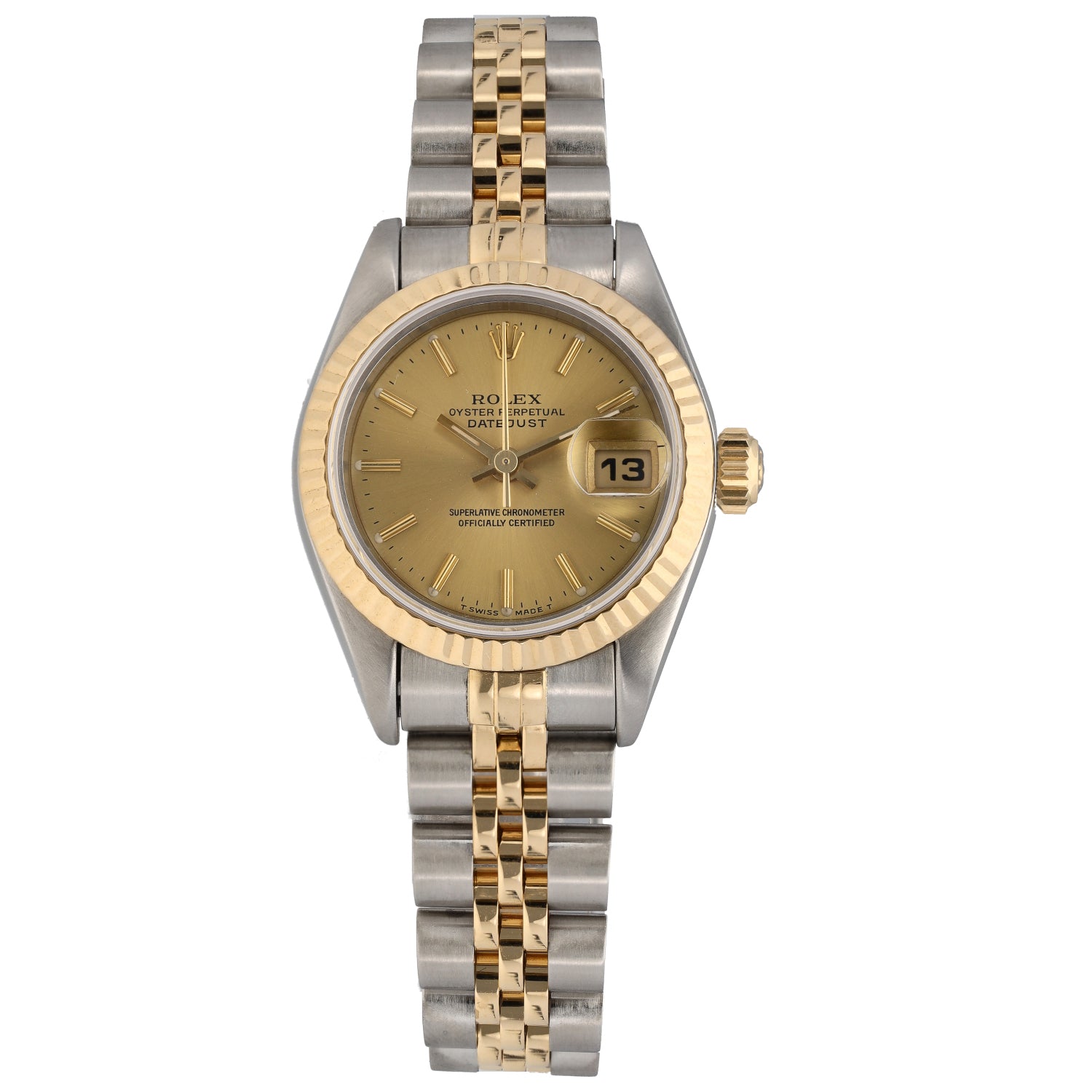 Rolex Lady Datejust 69173 26mm Bi-Colour Watch – H&T