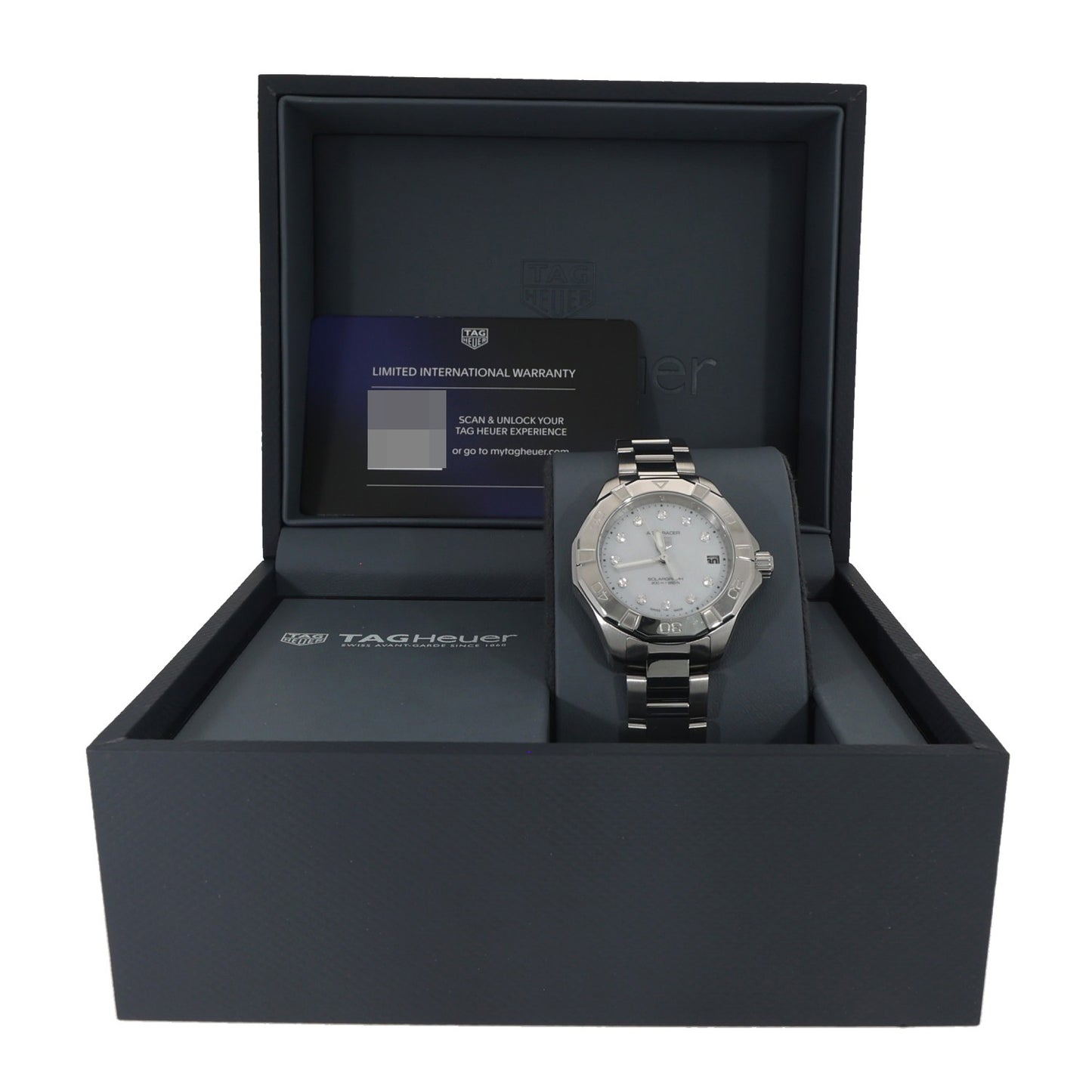 Tag Heuer Aquaracer WBP1313 34mm Stainless Steel Watch