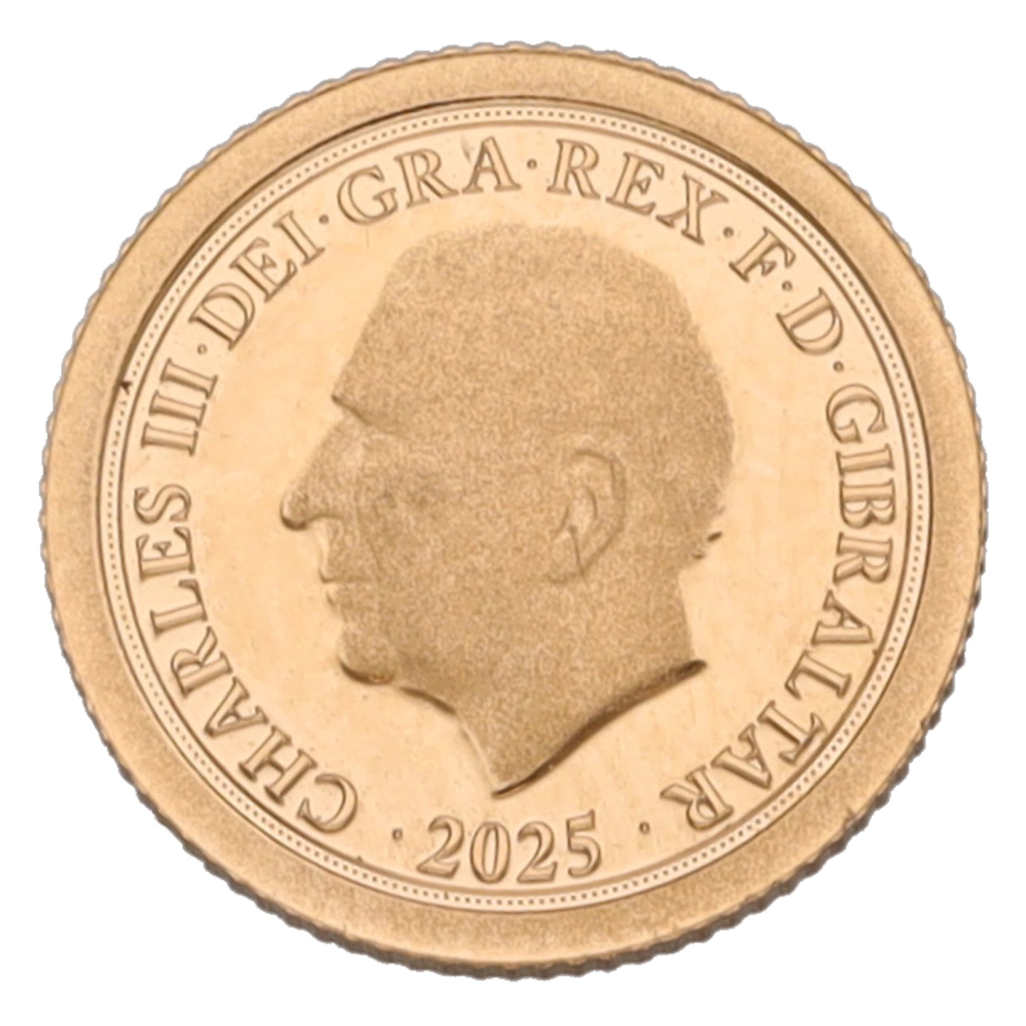 22ct Gold King Charles III Eighth Sovereign Coin 2025