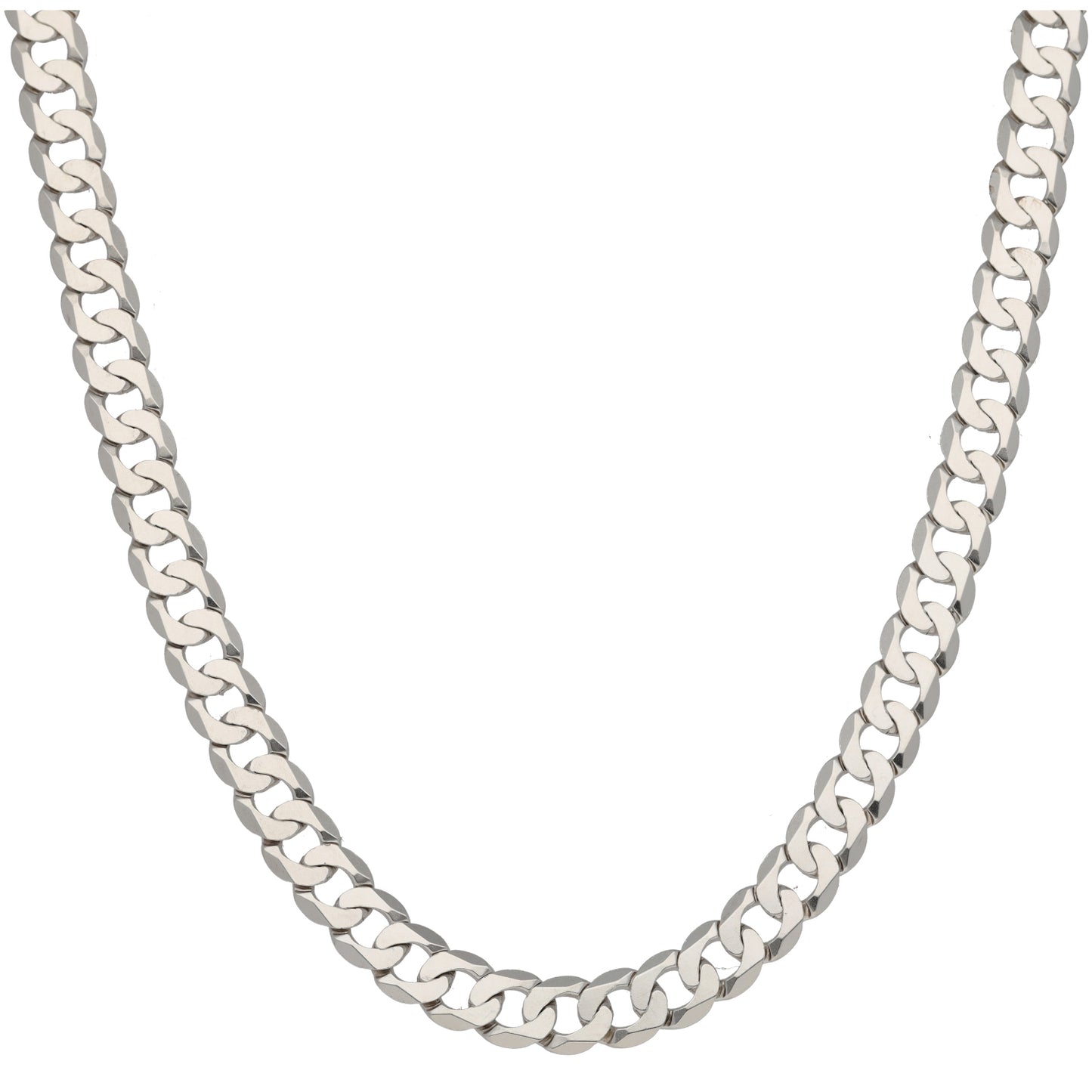 Sterling Silver Curb Chain 22"