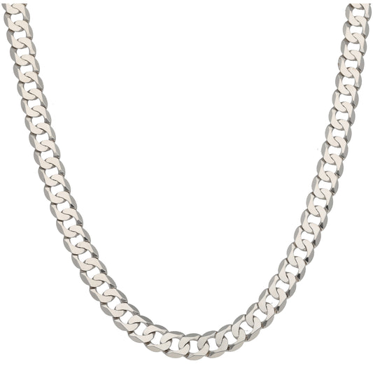 Sterling Silver Curb Chain 22"
