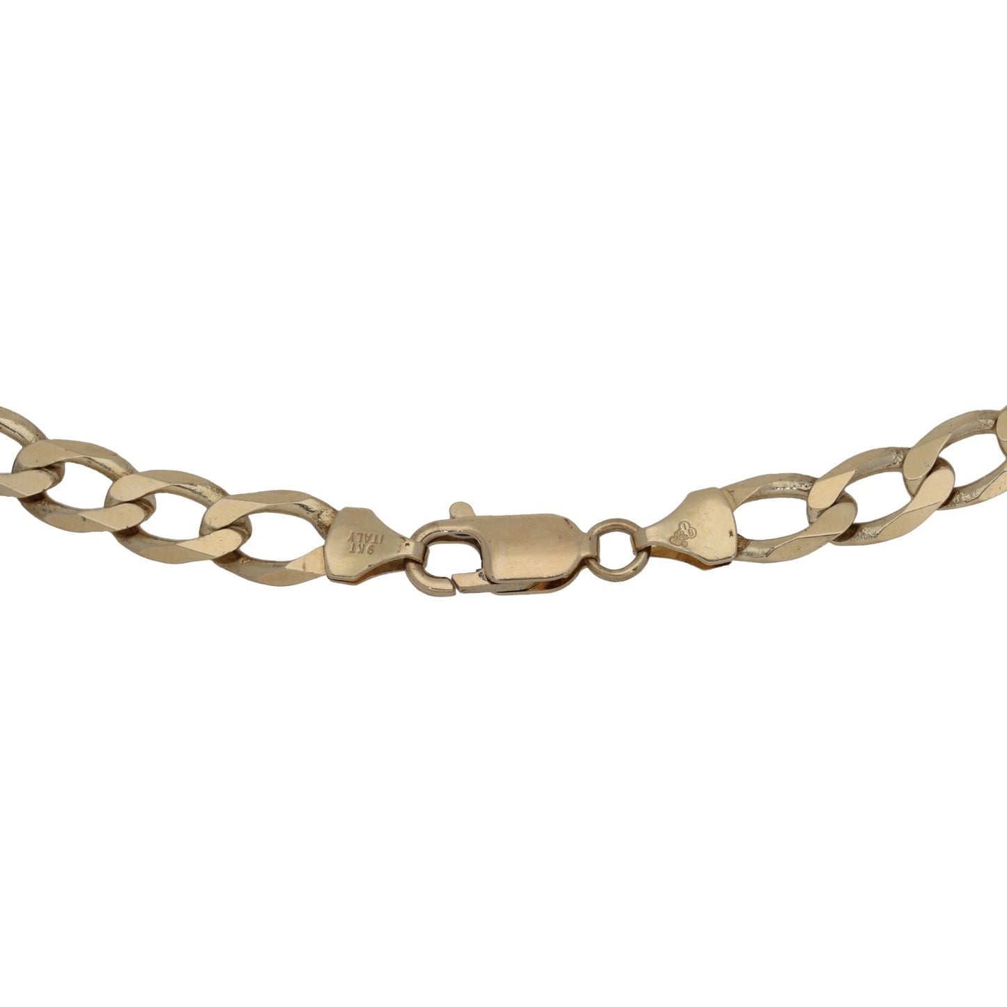 9ct Gold Curb Chain 24"