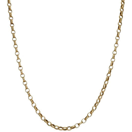 9ct Gold Belcher Chain 32"