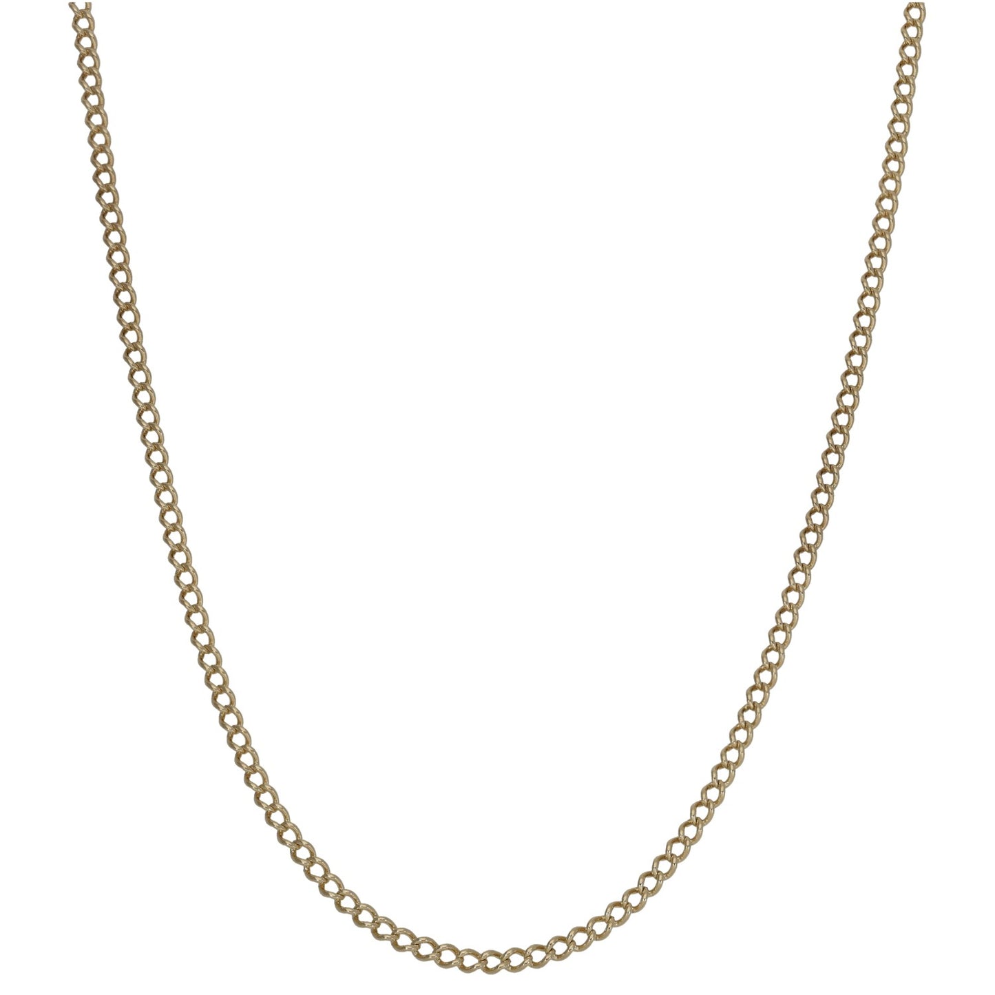9ct Gold Curb Chain 24"