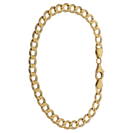 9ct Gold Curb Bracelet