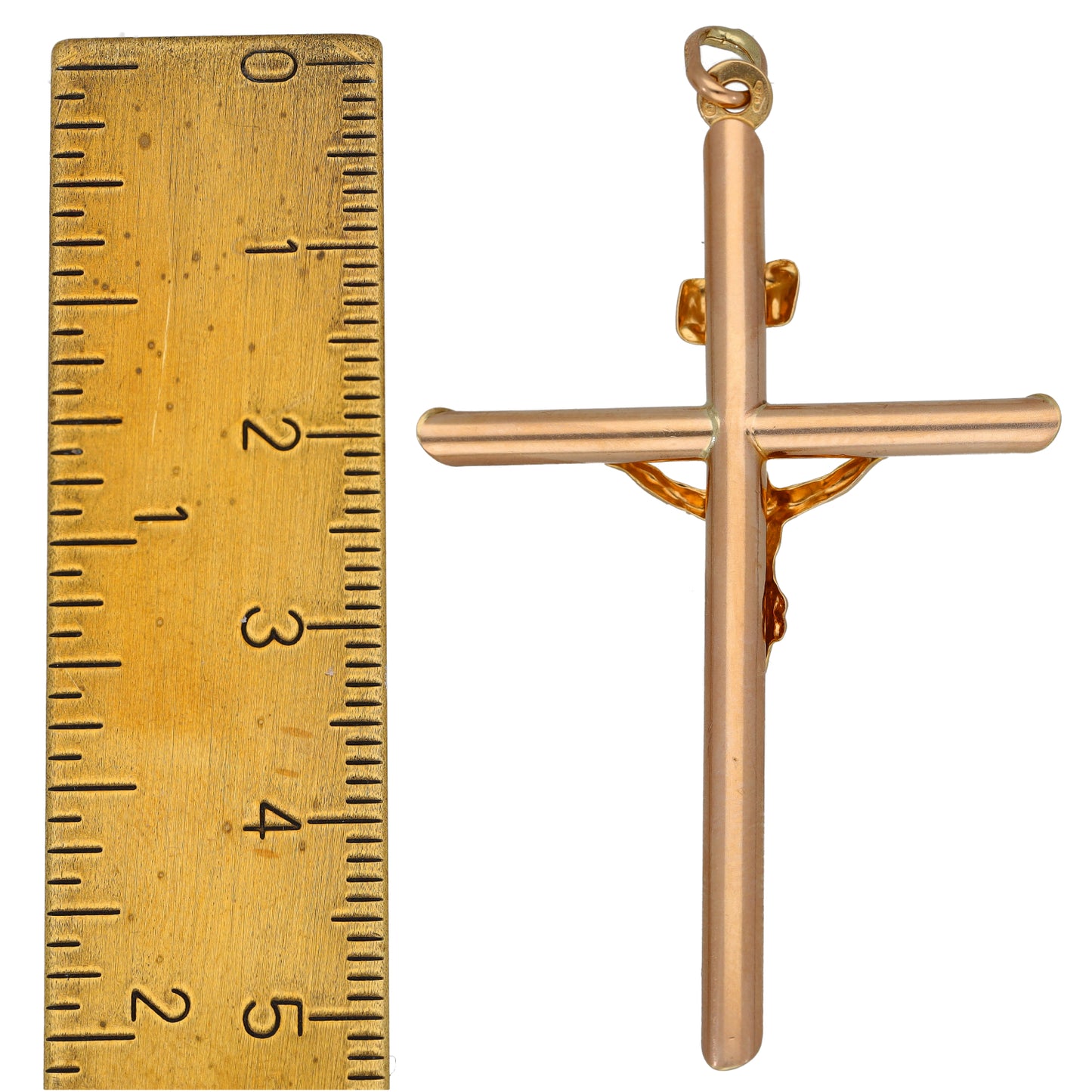 9ct Gold Crucifix Pendant