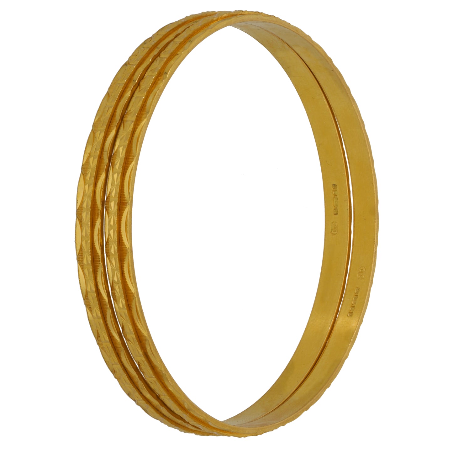 22ct Gold Set of Bangles