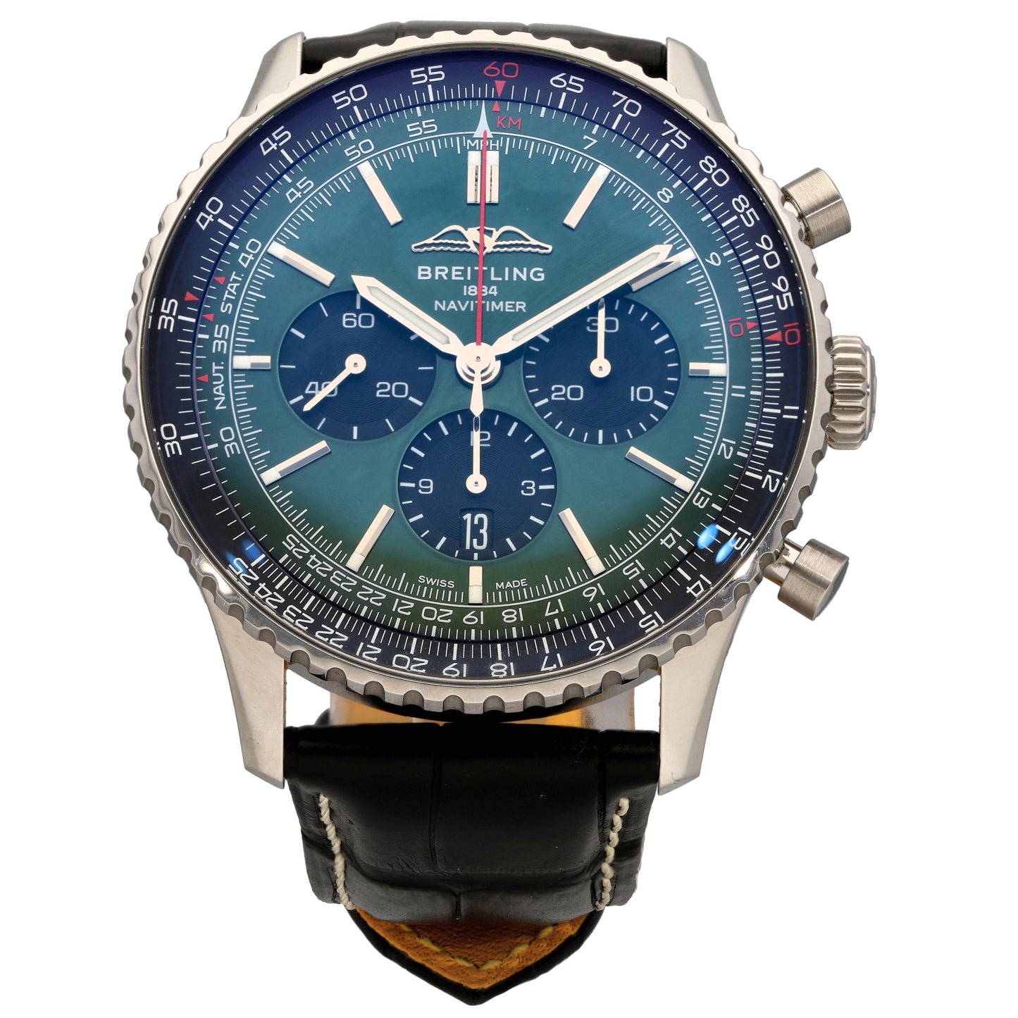 Breitling Navitimer B01 AB0137 46mm Stainless Steel Watch