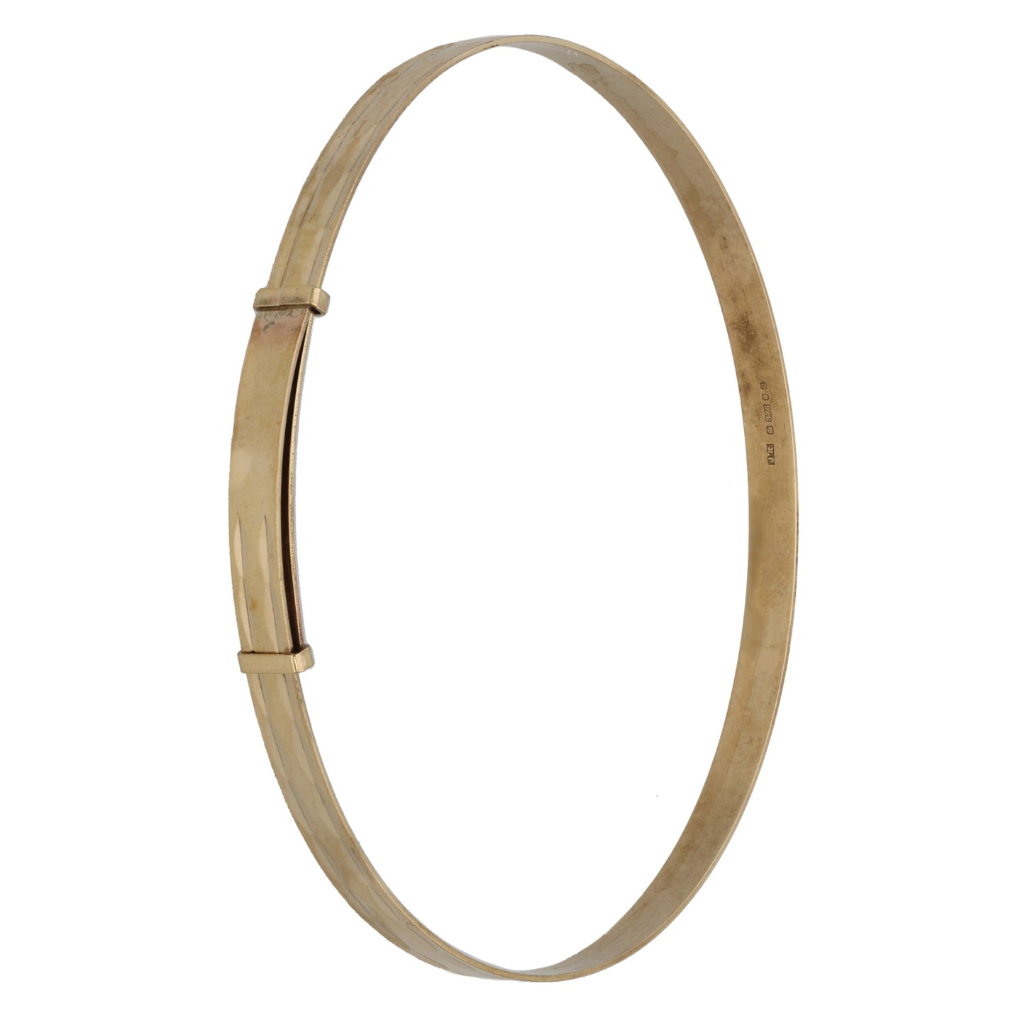 9ct Gold Expanding Bangle