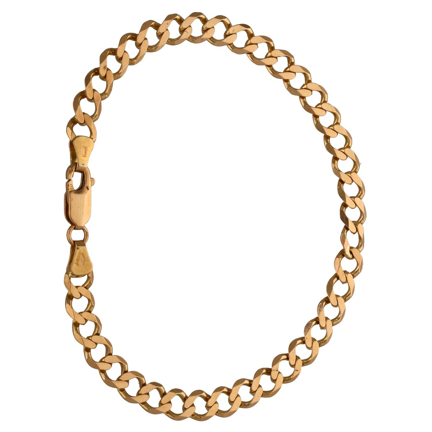 9ct Gold Curb Bracelet