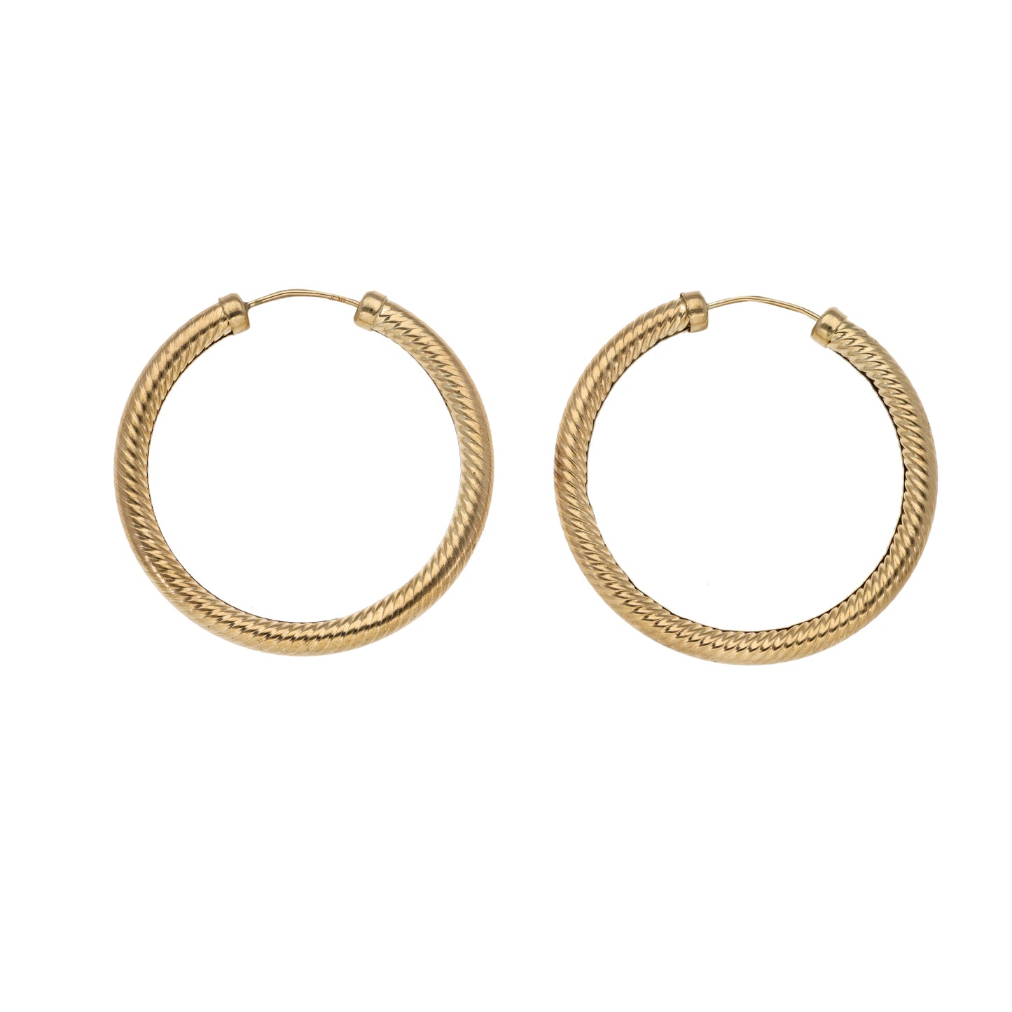 9ct Gold Hoop Earrings