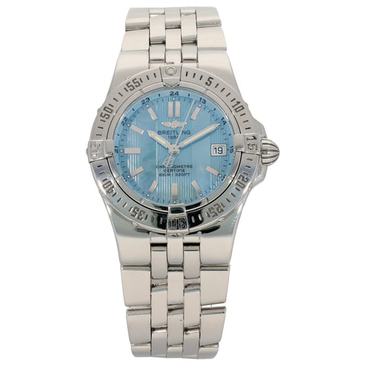 Breitling Starliner A71340 30mm Stainless Steel Watch