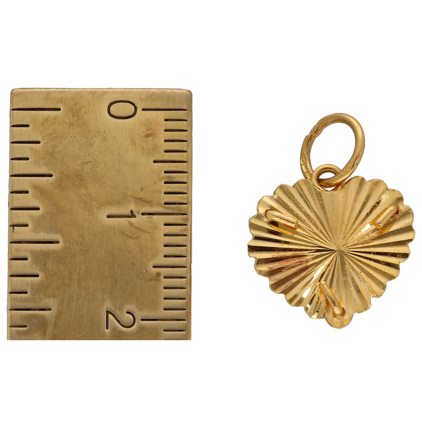 22ct Gold Heart Pendant