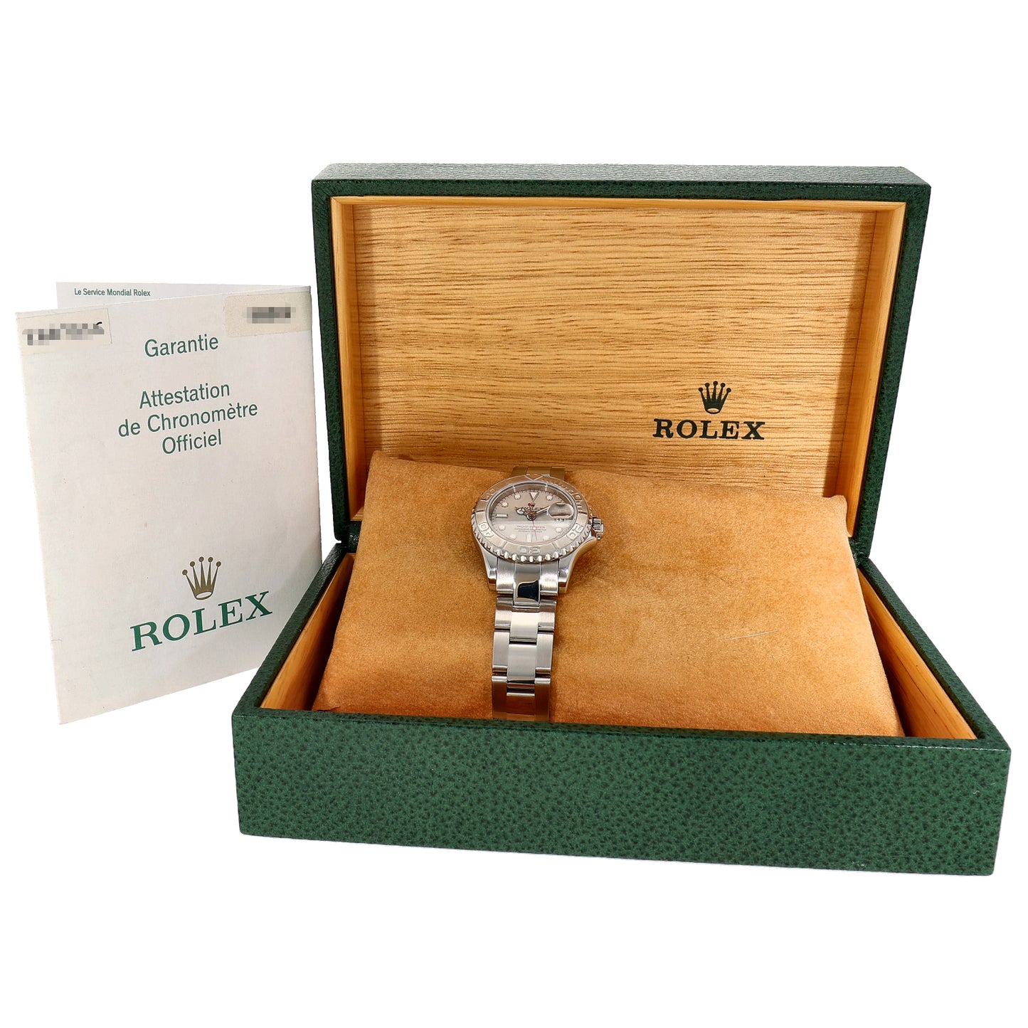 Rolex Yacht Master 169622 29mm Stainless Steel Watch