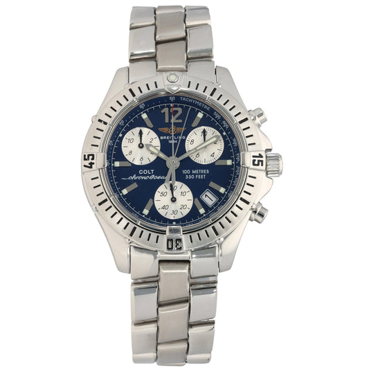 Breitling Colt A53350 38mm Stainless Steel Watch