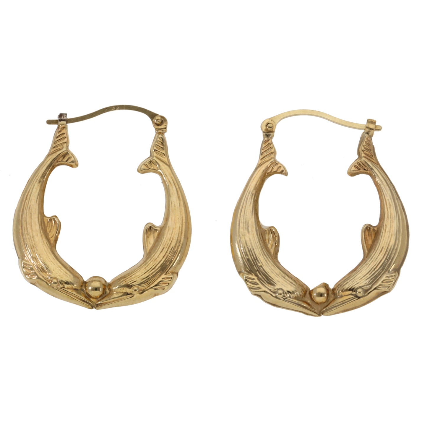 9ct Gold Creole Earrings