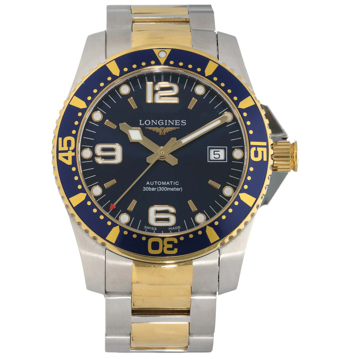 Longines Hydro Conquest L3.742.3 41mm Bi-Colour Watch