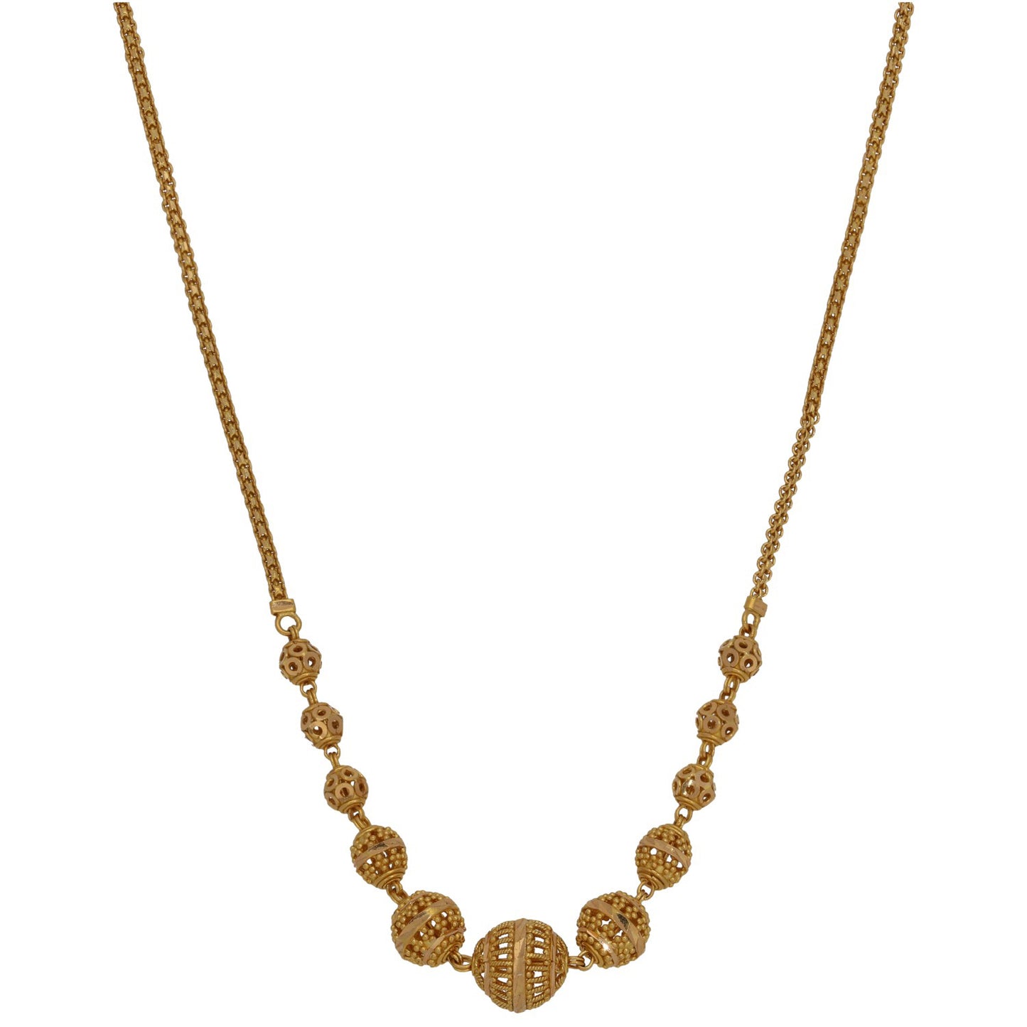 22ct Gold Fancy Necklace 16"