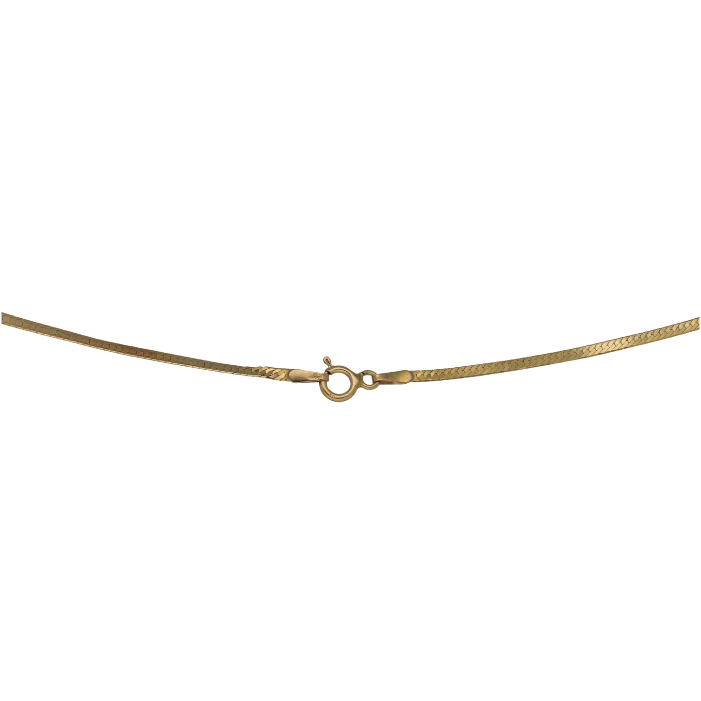 9ct Gold Fancy Necklace 16"