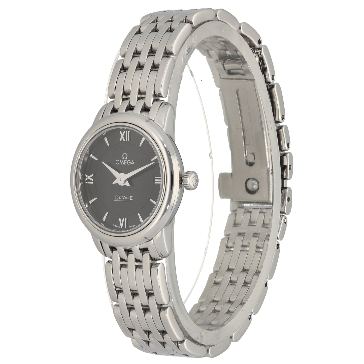 Omega De Ville 424.10.24.60.01.001 24mm Stainless Steel Watch