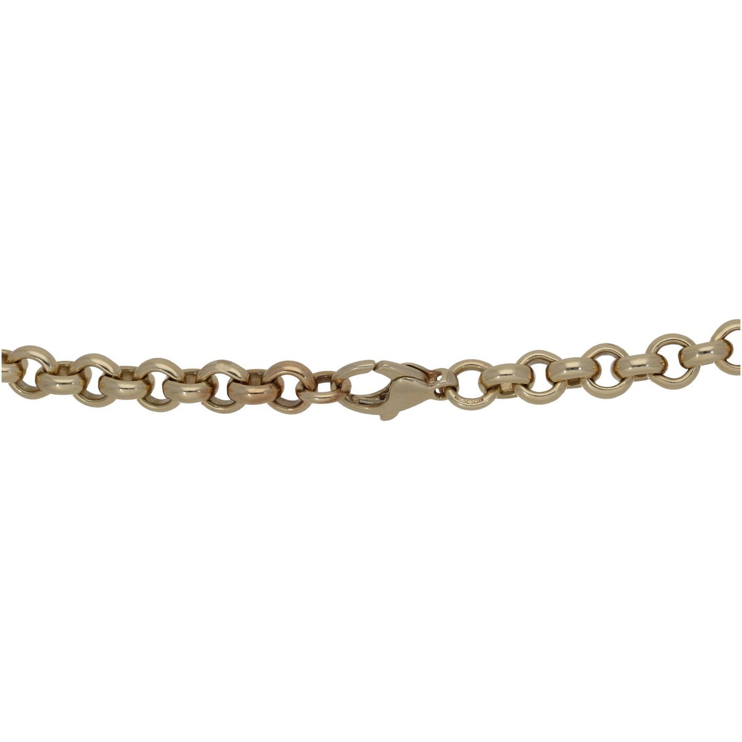 9ct Gold Belcher Chain 21"