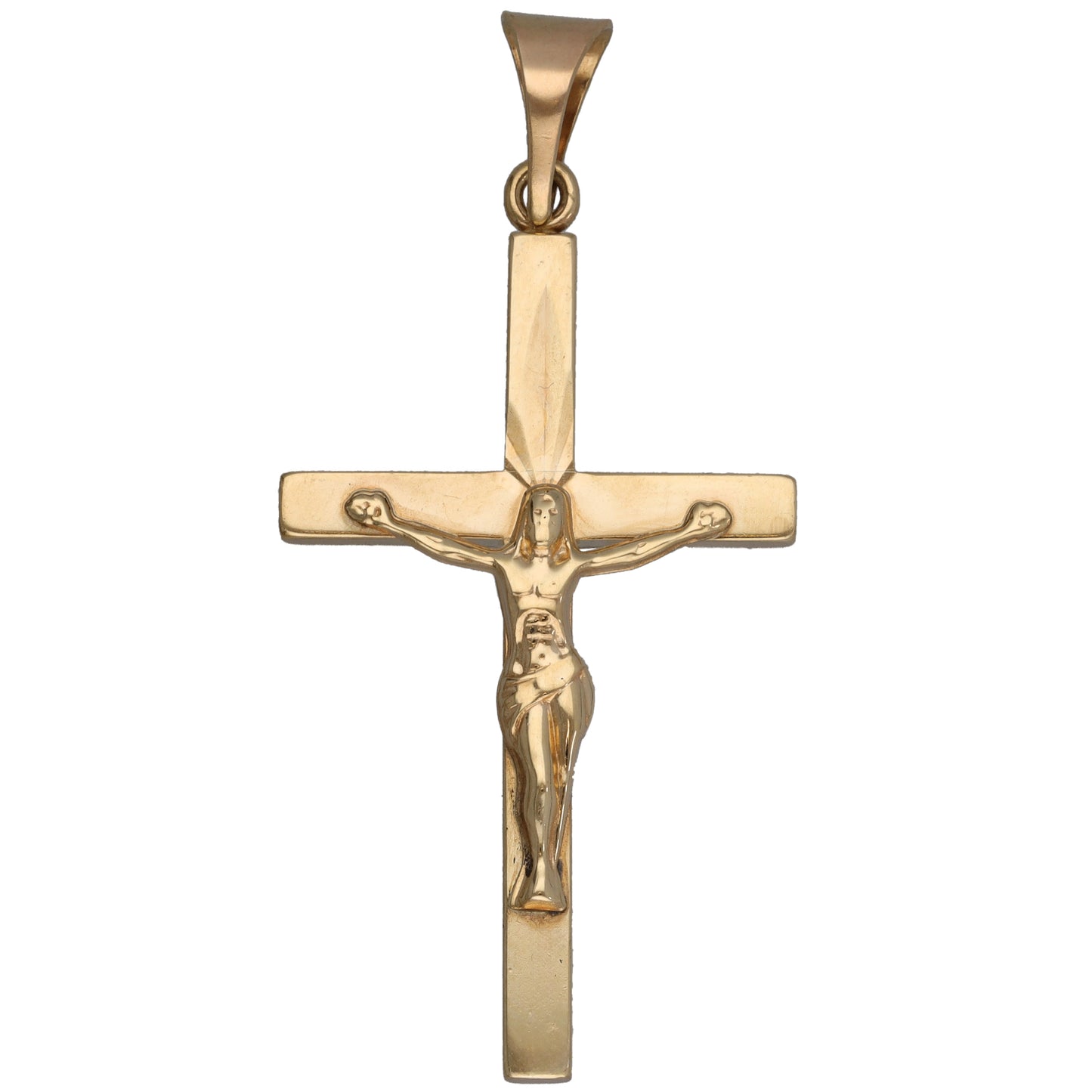 9ct Gold Crucifix Pendant