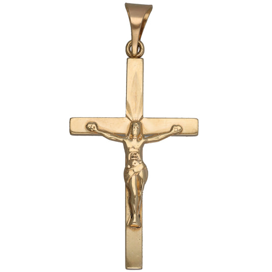 9ct Gold Crucifix Pendant