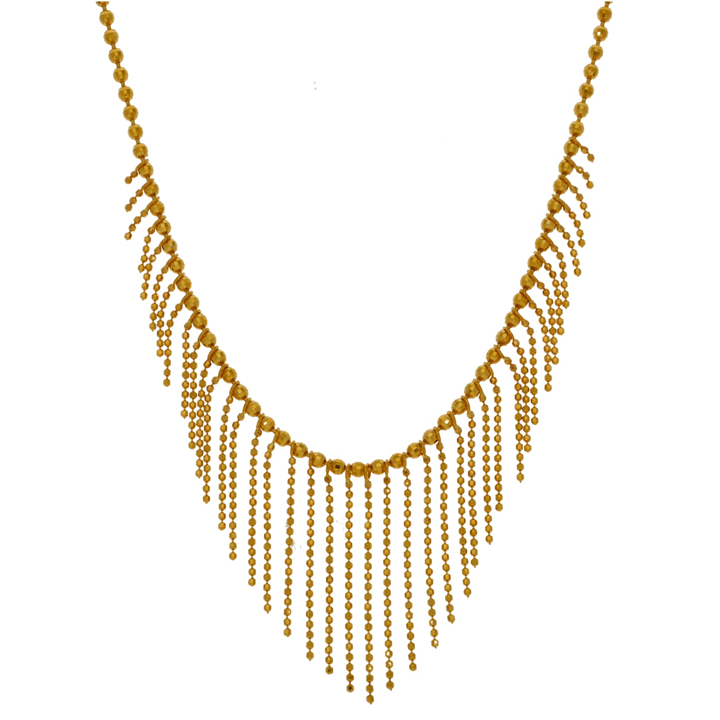 22ct Gold Fancy Necklace 18"